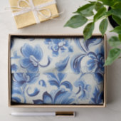 Papier Mousseline Découpage de motif portugais mignon (Cadeau)