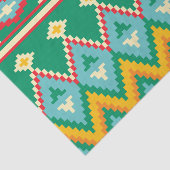 Papier Mousseline Découpage de Motif tribal 8 bits (Détail)