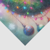 Papier Mousseline Découpage de Noël Saguaro Cactus (Détail)