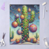 Papier Mousseline Découpage de Noël Sud-Ouest du Saguaro Cactus (Artisanat)