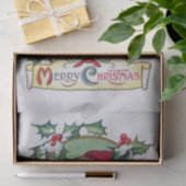 Papier Mousseline Découpage de Noël vintage Gnome (Cadeau)