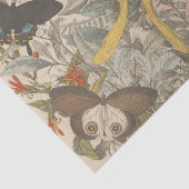 Papier Mousseline Découpage de papillon Luna Botanique vintage (Détail)