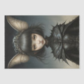 Papier Mousseline Découpage de papillon lunaire (Recto)