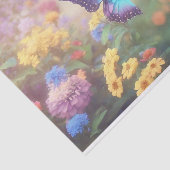 Papier Mousseline Découpage de papillon vintage (Détail)