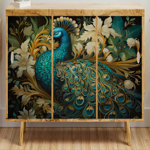 Papier Mousseline Découpage de Peacock de Golden Hues