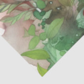 Papier Mousseline Découpage de Peacocks de Boho vintage (Détail)