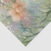 Papier Mousseline Découpage de Peacocks de Boho vintage (Détail)