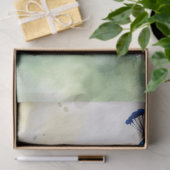 Papier Mousseline Découpage de Peacocks de Boho vintage (Cadeau)