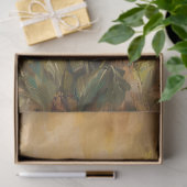 Papier Mousseline Découpage de peinture à l'huile de coq et de tourn (Cadeau)