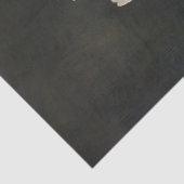 Papier Mousseline Découpage de peinture botanique rose pâle (Détail)