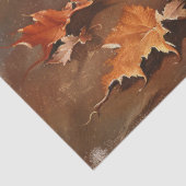 Papier Mousseline Découpage de peinture Citrouille blanc rustique (Détail)