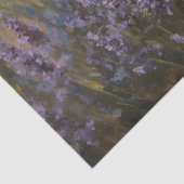 Papier Mousseline Découpage de peinture d'agneau et de lavande (Détail)