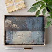 Papier Mousseline Découpage de peinture de phare en détresse (Cadeau)