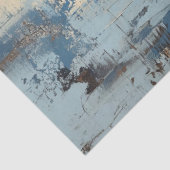 Papier Mousseline Découpage de peinture de phare en détresse (Détail)