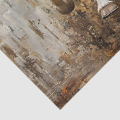 Papier Mousseline Découpage de peinture de trio de cheval (Détail)