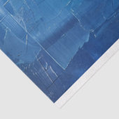 Papier Mousseline Découpage de peinture méditerranéenne côtière (Détail)