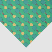 Papier Mousseline Découpage de pickleball (Détail)