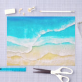 Papier Mousseline Découpage de plage (Artisanat)