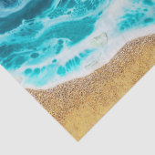 Papier Mousseline Découpage de plage (Détail)