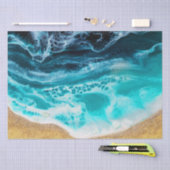 Papier Mousseline Découpage de plage (Artisanat)