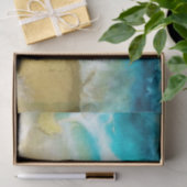 Papier Mousseline Découpage de plage (Cadeau)