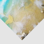 Papier Mousseline Découpage de plage (Détail)