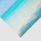 Papier Mousseline Découpage de plage tropicale (Détail)