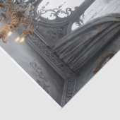 Papier Mousseline Découpage de poupée gothique (Détail)