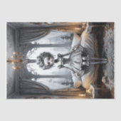 Papier Mousseline Découpage de poupée gothique (Recto)