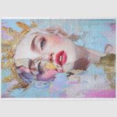 Papier Mousseline Découpage de récupération des meubles de la Couron (Recto)