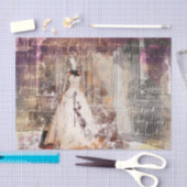 Papier Mousseline Découpage de réflexion du jour de mariage (Artisanat)