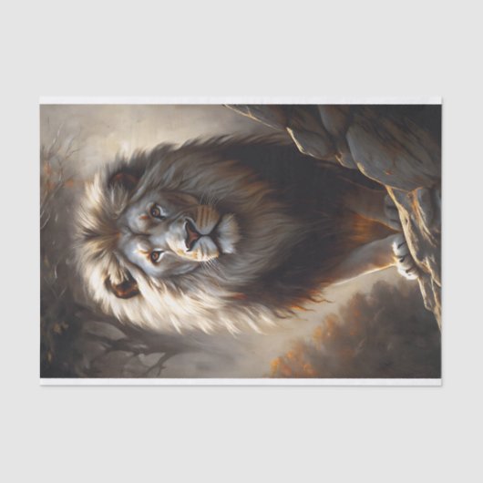 Papier Mousseline Découpage de Regal Guardian (Recto)