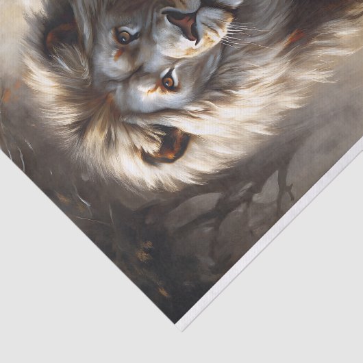 Papier Mousseline Découpage de Regal Guardian (Détail)