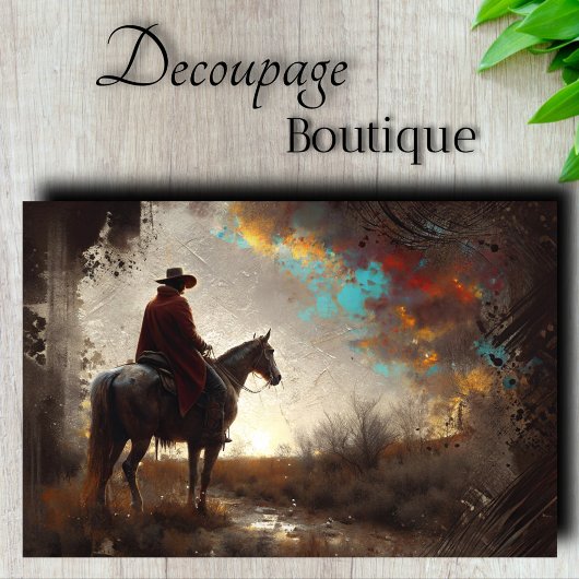 Papier Mousseline Découpage de rôdeur du désert