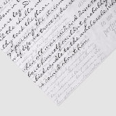 Papier Mousseline Découpage de script manuscrit personnalisé 3 blocs (Détail)