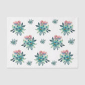 Papier Mousseline Découpage De Sirène Florale Pour Les Coques (Recto)