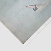 Papier Mousseline Découpage de style antique Ephémère de cygne (Détail)