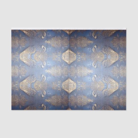 Papier Mousseline Découpage de style baroque, papier artisanal ou ca (Recto)