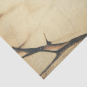 Papier Mousseline Découpage de style Vintage Croisement (Détail)