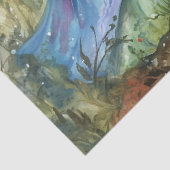 PAPIER MOUSSELINE DÉCOUPAGE DE TÉMOINS HALLOWEEN WHIMSICAL (Détail)