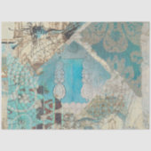 Papier Mousseline Découpage de texture vintage Rustique désaffectée (Recto)