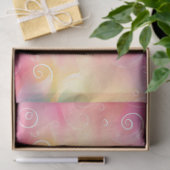 Papier Mousseline Découpage de tourbillon arc-en-ciel (Cadeau)