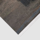 Papier Mousseline Découpage de voiture Vintage bleu rustique (Détail)