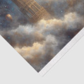 Papier Mousseline Découpage de vol de Panda rouge de vapeur victorie (Détail)