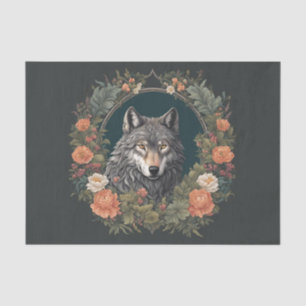 Papier Mousseline Découpage de Wolf Cottagecore