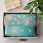 Papier Mousseline Decoupage Deco Art Kaleidoscopic Teal Woman (Cadeau)