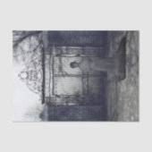 Papier Mousseline Découpage Déplaisant de femme Ghoarly (Recto)