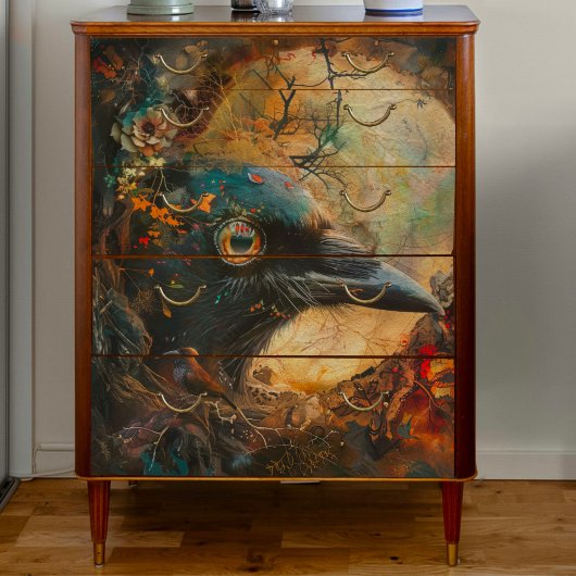 Papier Mousseline Découpage déplaisant du bec d'oiseaux