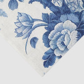 Papier Mousseline Découpage des Chinoiseries bleues et blanches (Détail)