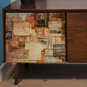 Papier Mousseline Découpage des documents vintages